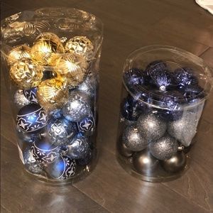 60ct shatterproof christmas tree ornaments